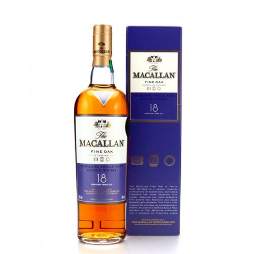 Macallan 18 Year Old Fine Oak