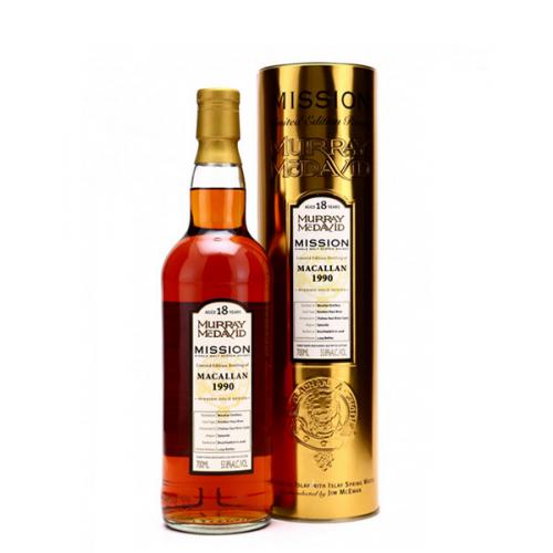 Macallan 1990 Murray McDavid 18 Year Old Mission