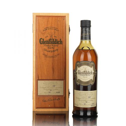 Glenfiddich Vintage Reserve 30 year old 1968