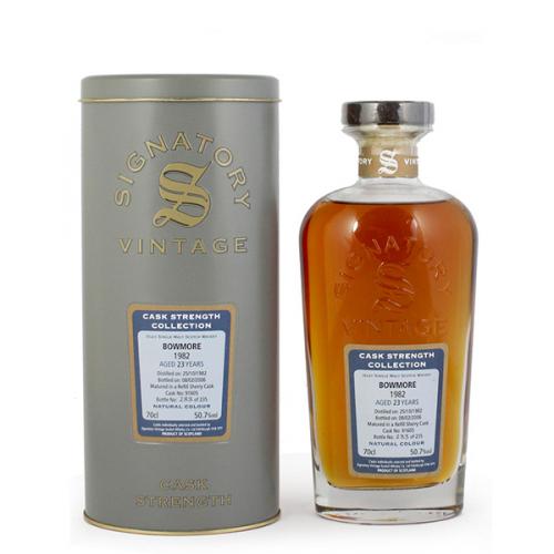 Bowmore 22 Year Old 1982 Signatory Vintage