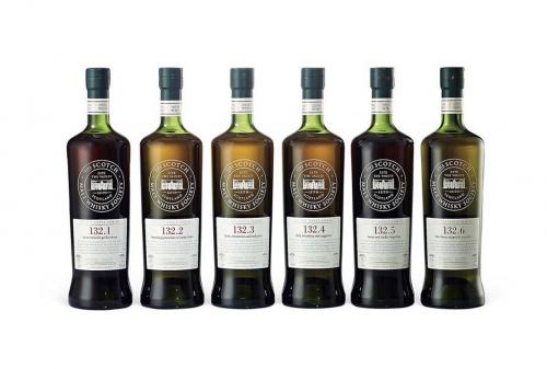 The Scotch Malt Whiskey Society 132.1 - 132.6 Set