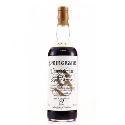 Springbank 1962 29 Year Old