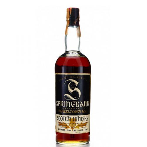 Springbank 1967 Single Cask 10 Year Old #3129