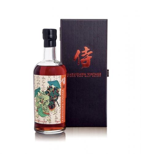 Karuizawa 30 year Samurai label