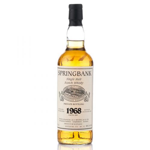 Springbank Private Bottling 1968 #484