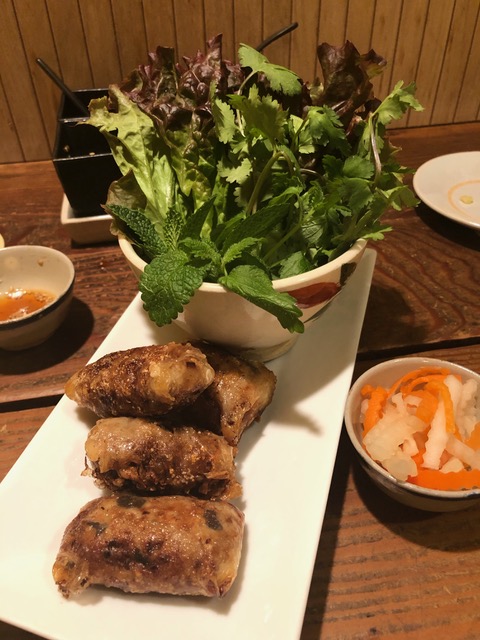 Vietnamese restaurant 'Kitchen' キッチン at Azabu