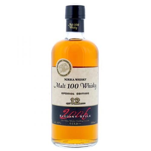 Nikka Malt 100 Whisky 12 Years 2006 Elegant Style
