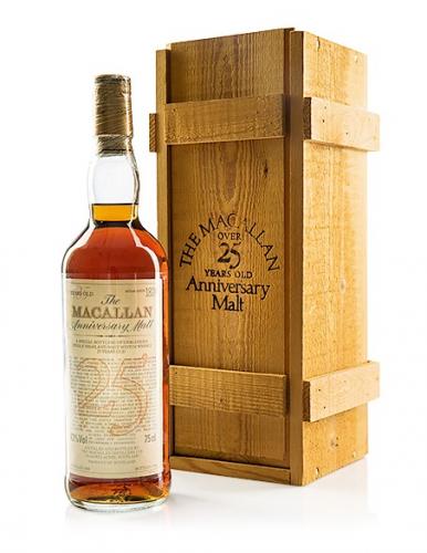 Macallan 1965 25 Year Old Anniversary Malt