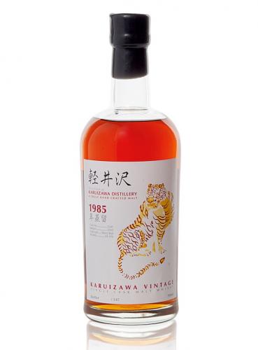 Karuizawa 1985 tiger label vintage whisky
