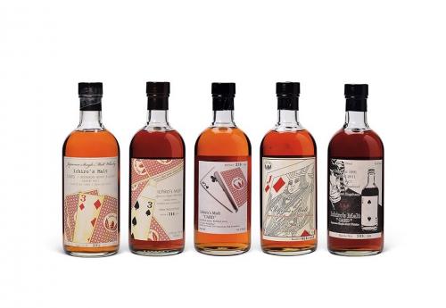hanyu ichiro card series set whisky club 3