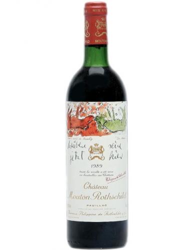 シャトー　ムートン　ロートシルト　1989